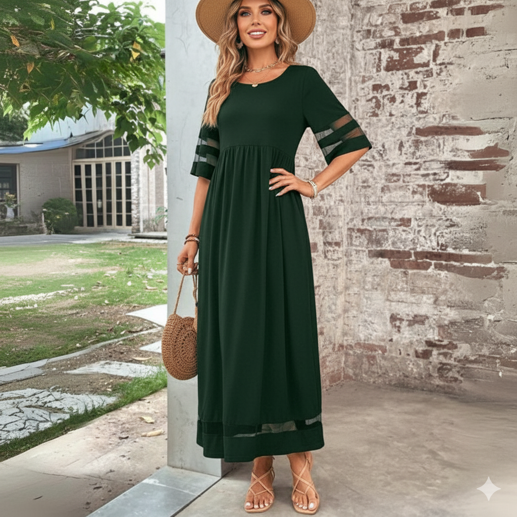 Hannah™ Flattering Midi Dress